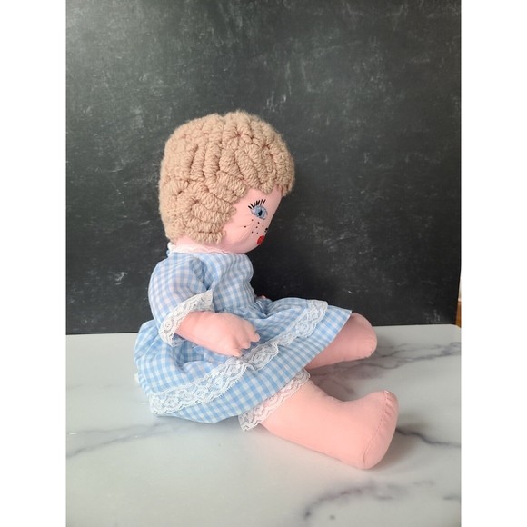 Vintage Handmade Cloth Doll - Picture 8 of 10